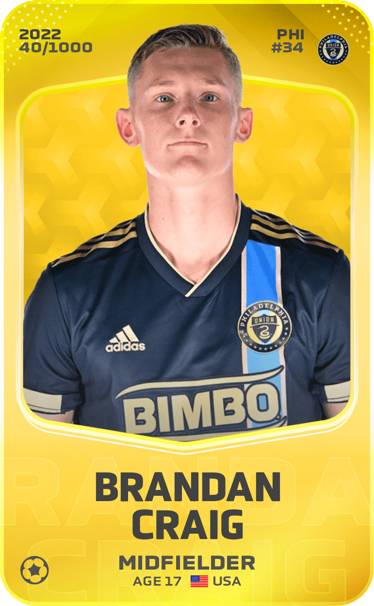 Brandan Craig 2022-23 • Limited 40/1000