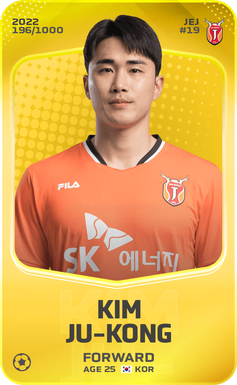Kim Ju-Kong 2022-23 • Limited 196/1000