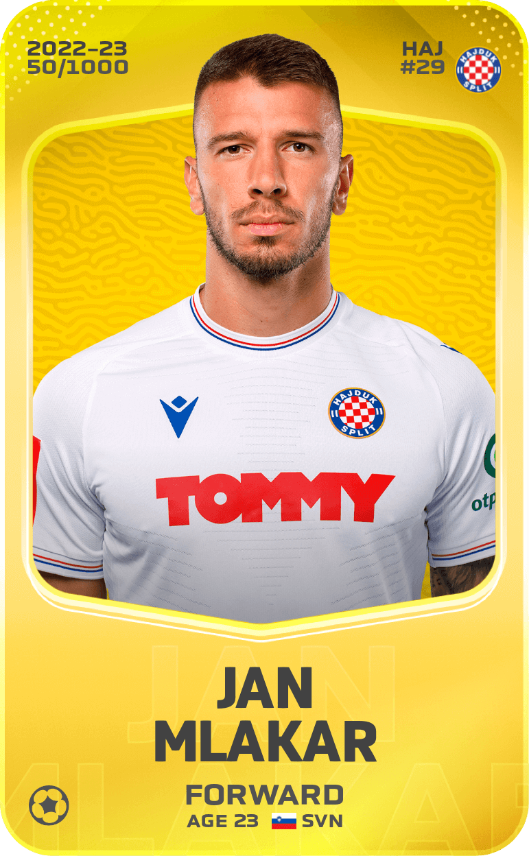 Jan Mlakar 2022-23 • Limited 50/1000