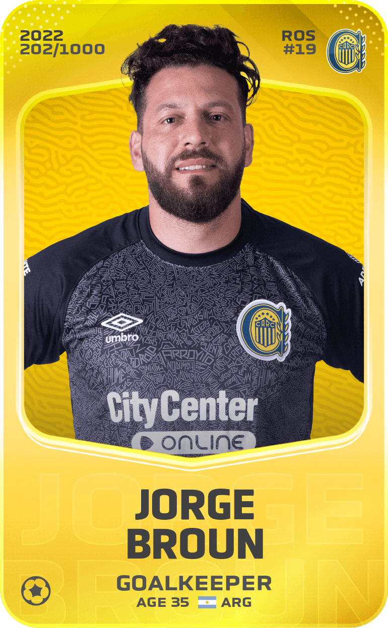 Jorge Broun 2022-23 • Limited 202/1000