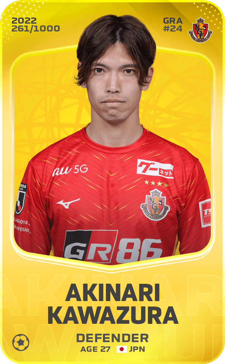 Akinari Kawazura 2022-23 • Limited 261/1000