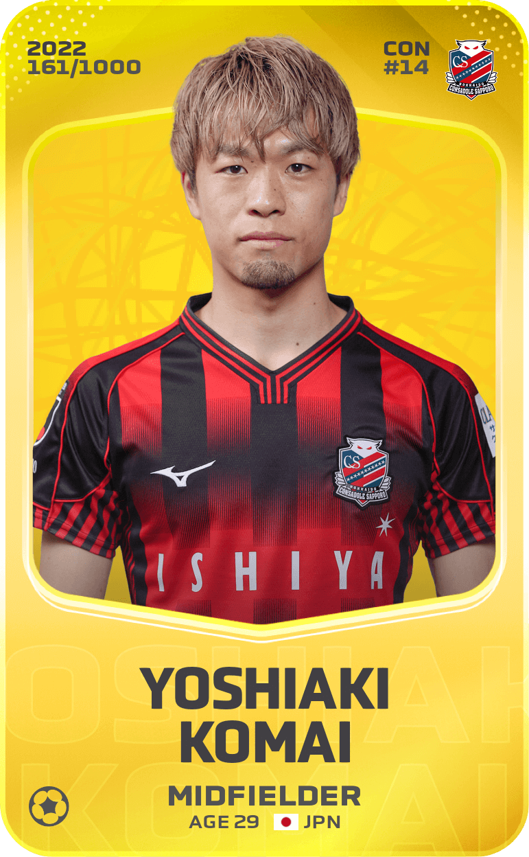 Yoshiaki Komai 2022-23 • Limited 161/1000