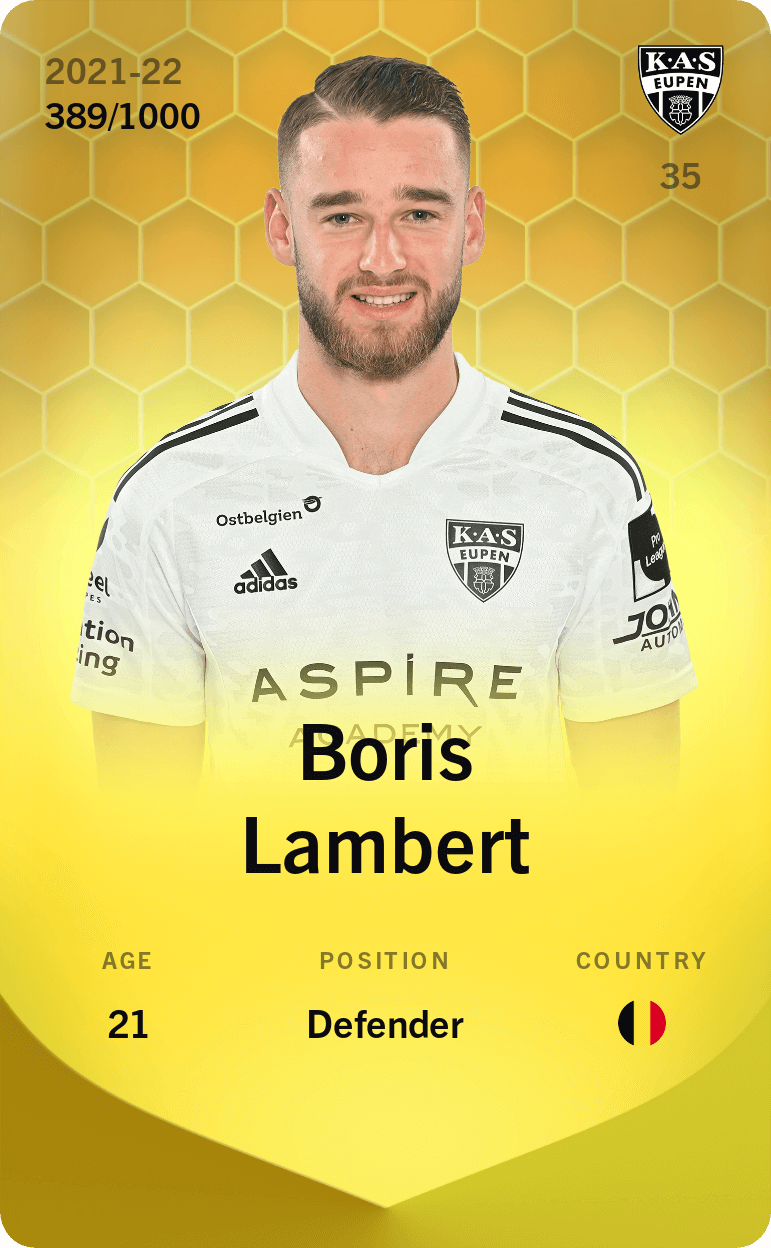 Boris Lambert 2021-22 • Limited 389/1000