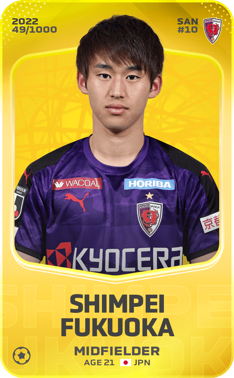 Shimpei Fukuoka 2022-23 • Limited 49/1000