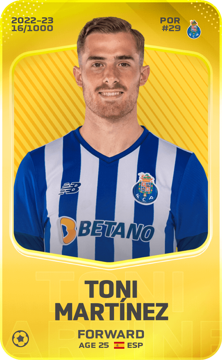 Toni Martínez 2022-23 • Limited 16/1000