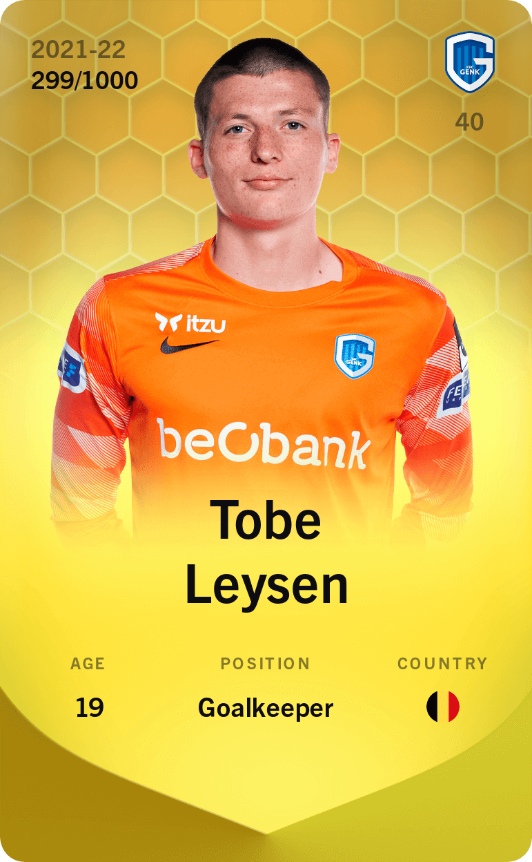 Tobe Leysen 2021-22 • Limited 299/1000