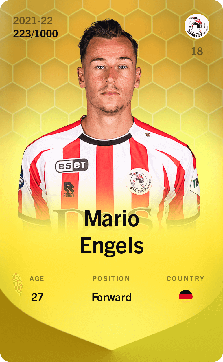 Mario Engels 2021-22 • Limited 223/1000