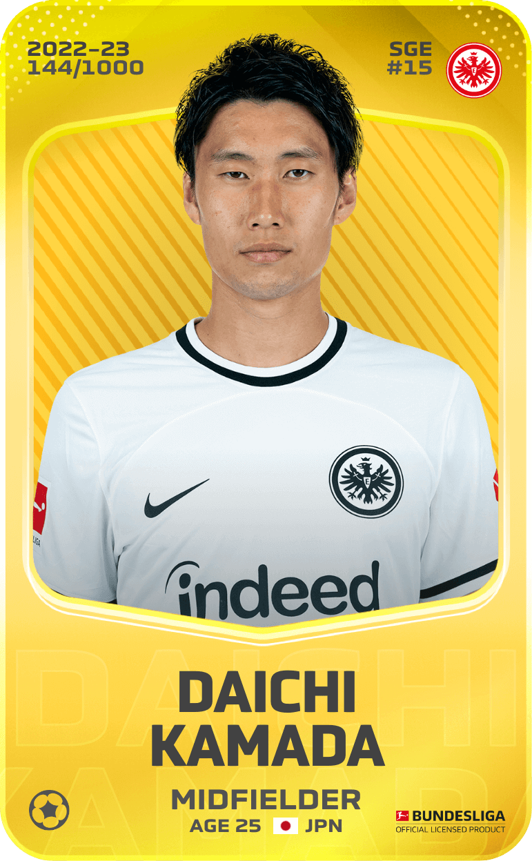 Daichi Kamada 2022-23 • Limited 144/1000
