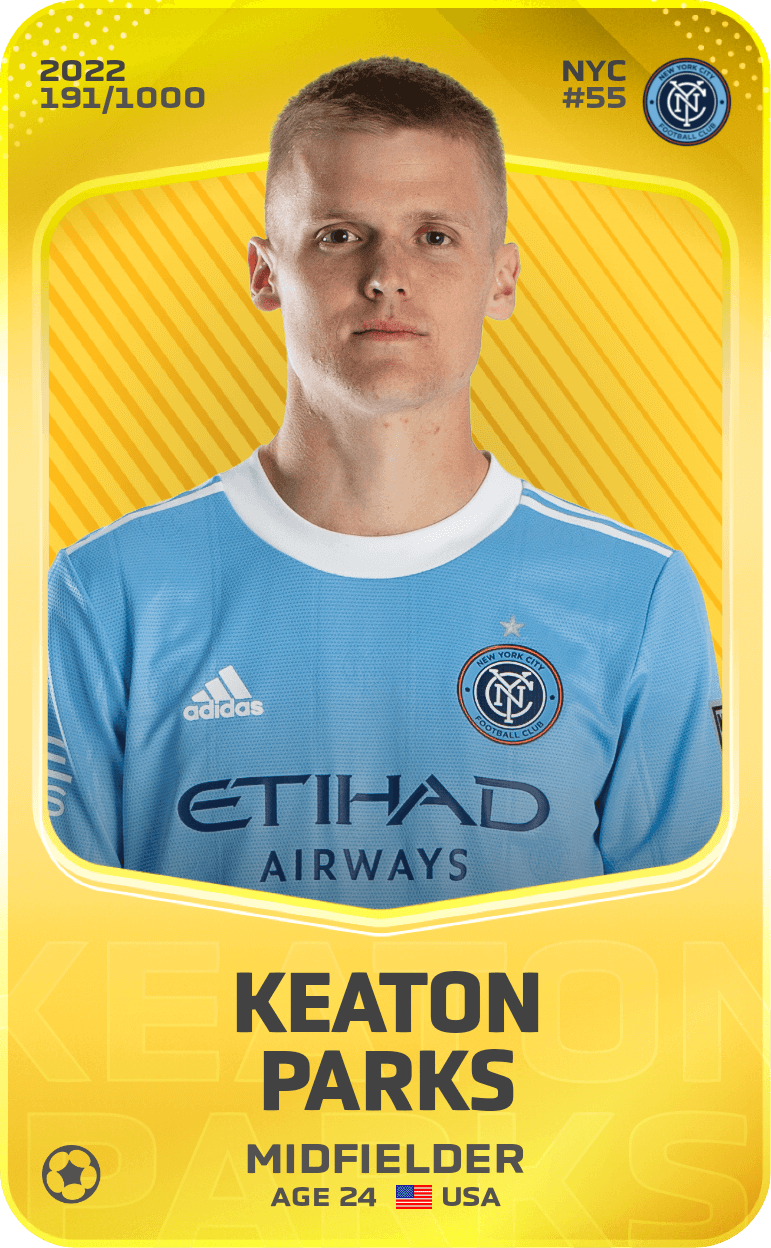 Keaton Parks 2022-23 • Limited 191/1000
