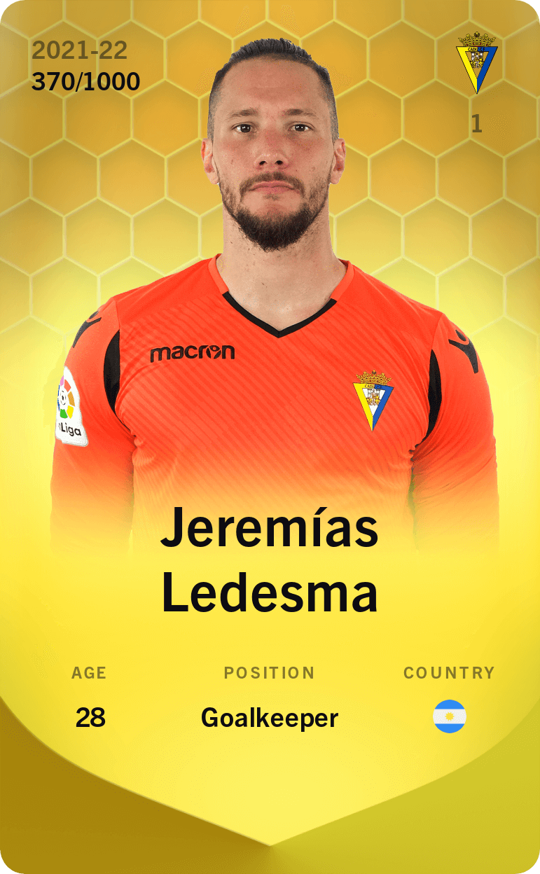 Jeremías Ledesma 2021-22 • Limited 370/1000