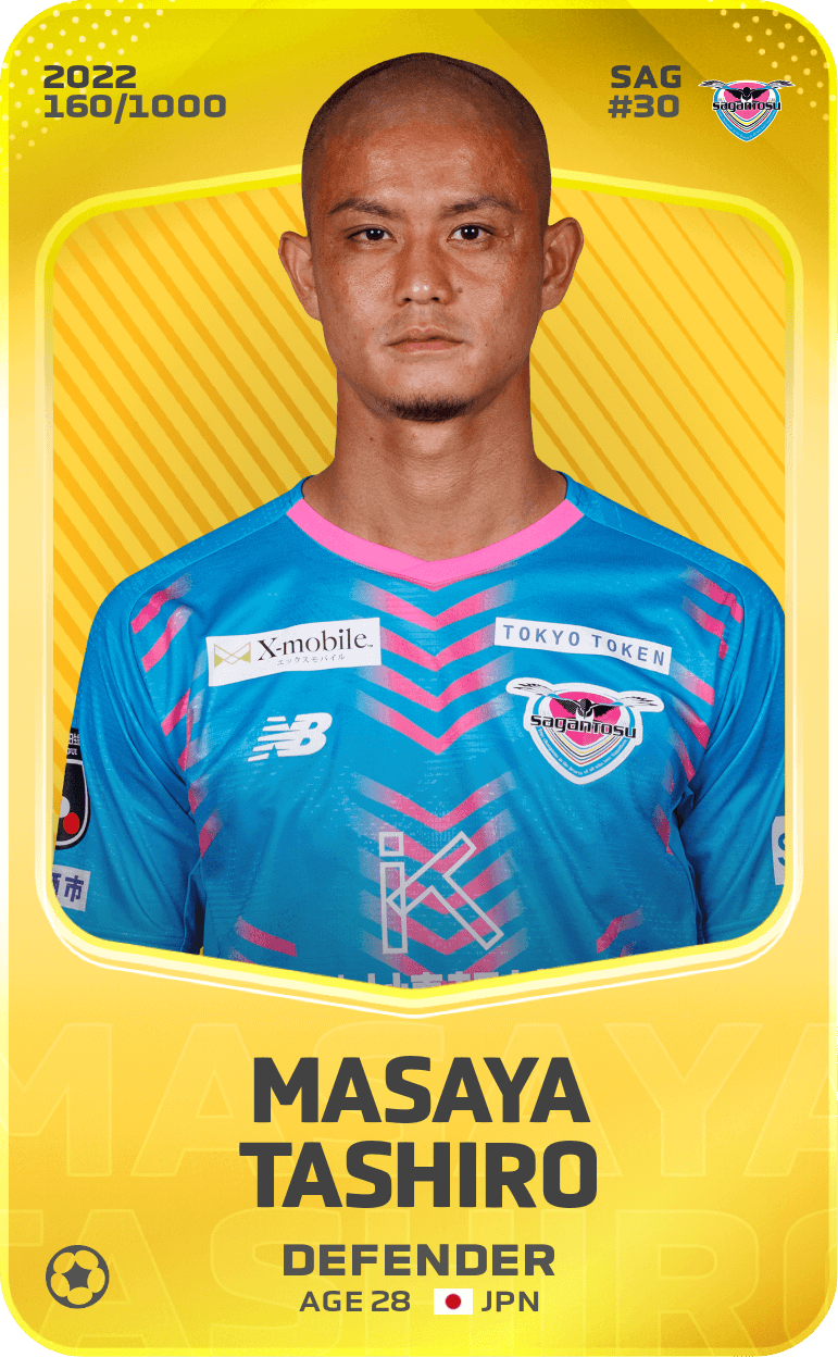 Masaya Tashiro 2022-23 • Limited 160/1000