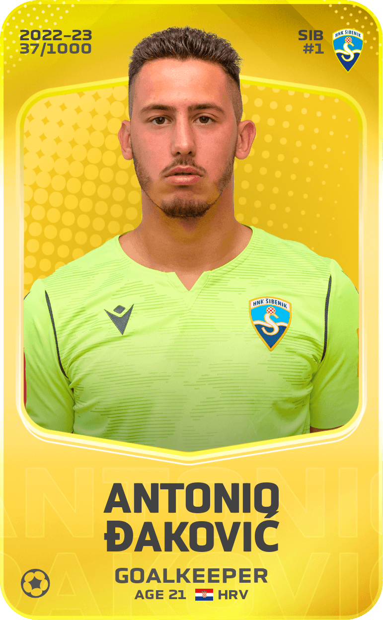 Antonio Đaković 2022-23 • Limited 37/1000