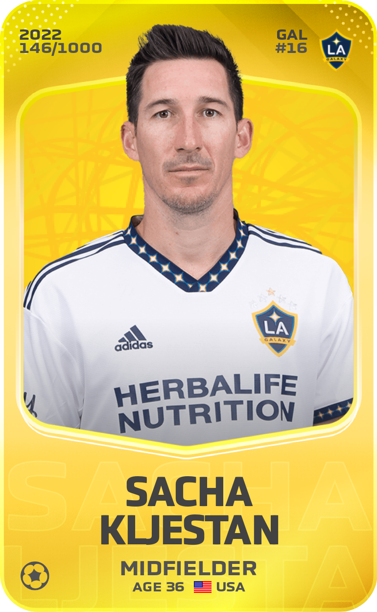 Sorare - Sorare Official - Sacha Kljestan 2022-23 • Limited 146/1000 - NFT # 90570150296077948490952156370236899226822652380226800152167289886748926538707