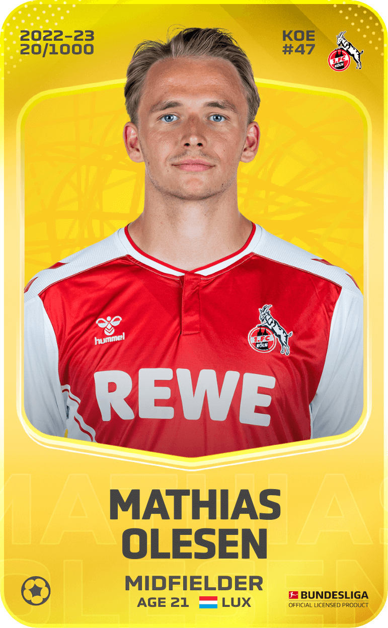 Mathias Olesen 2022-23 • Limited 20/1000