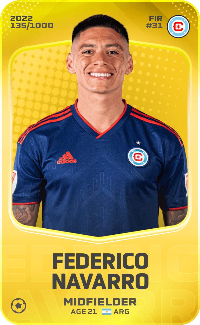 Federico Navarro 2022-23 • Limited 135/1000
