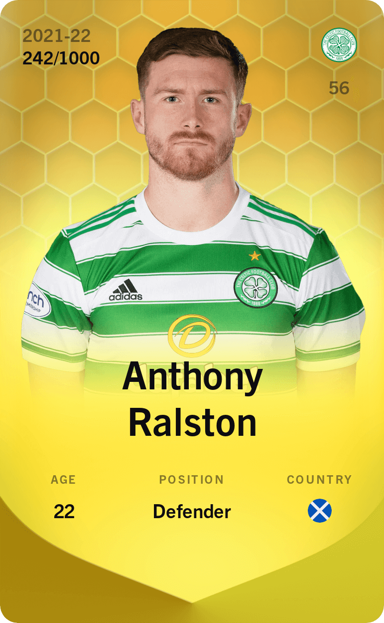 Anthony Ralston 2021-22 • Limited 242/1000