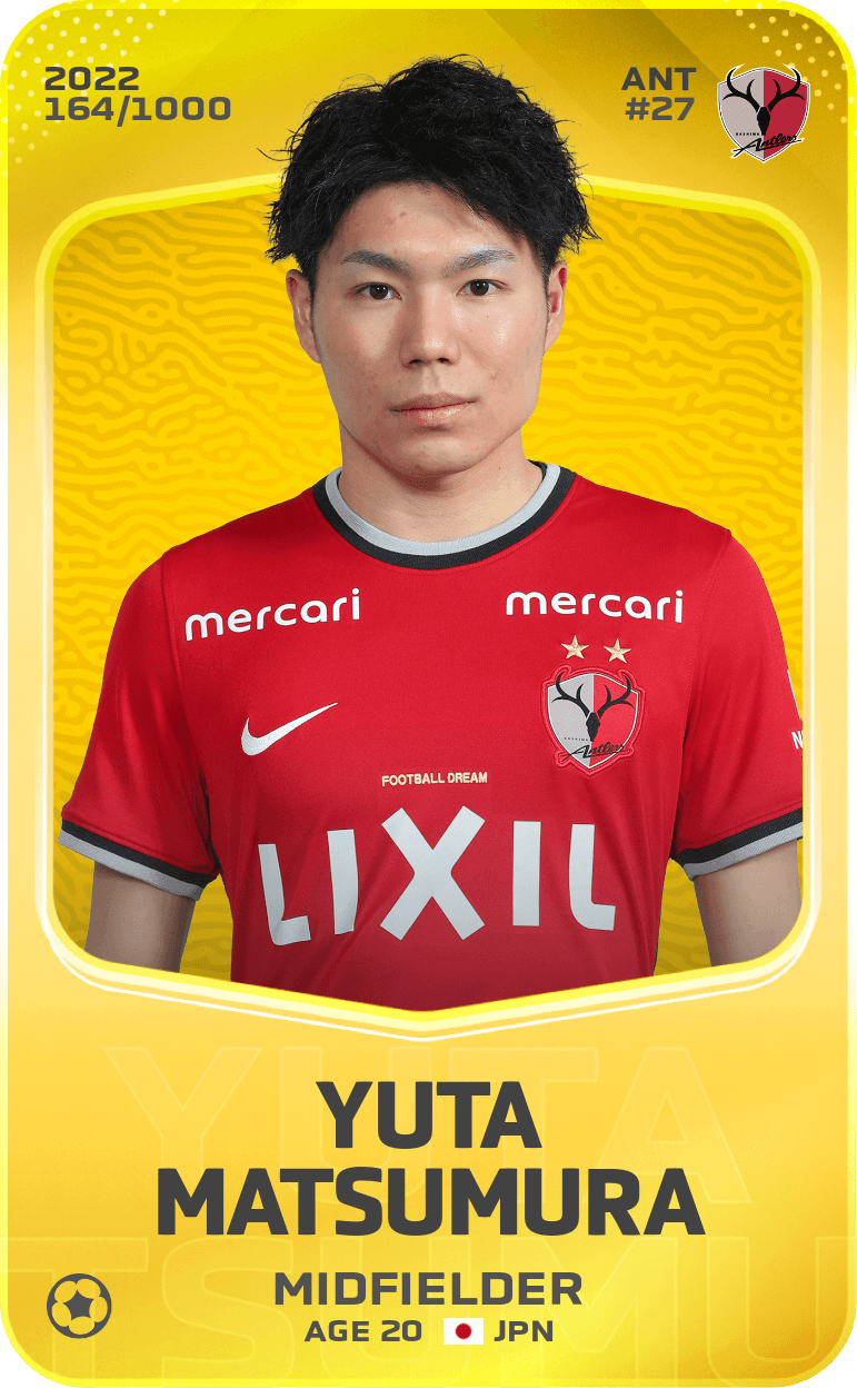 Yuta Matsumura 2022-23 • Limited 164/1000