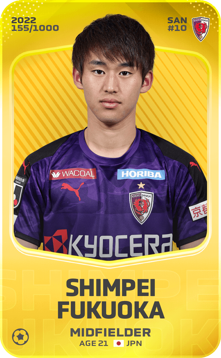 Shimpei Fukuoka 2022-23 • Limited 155/1000