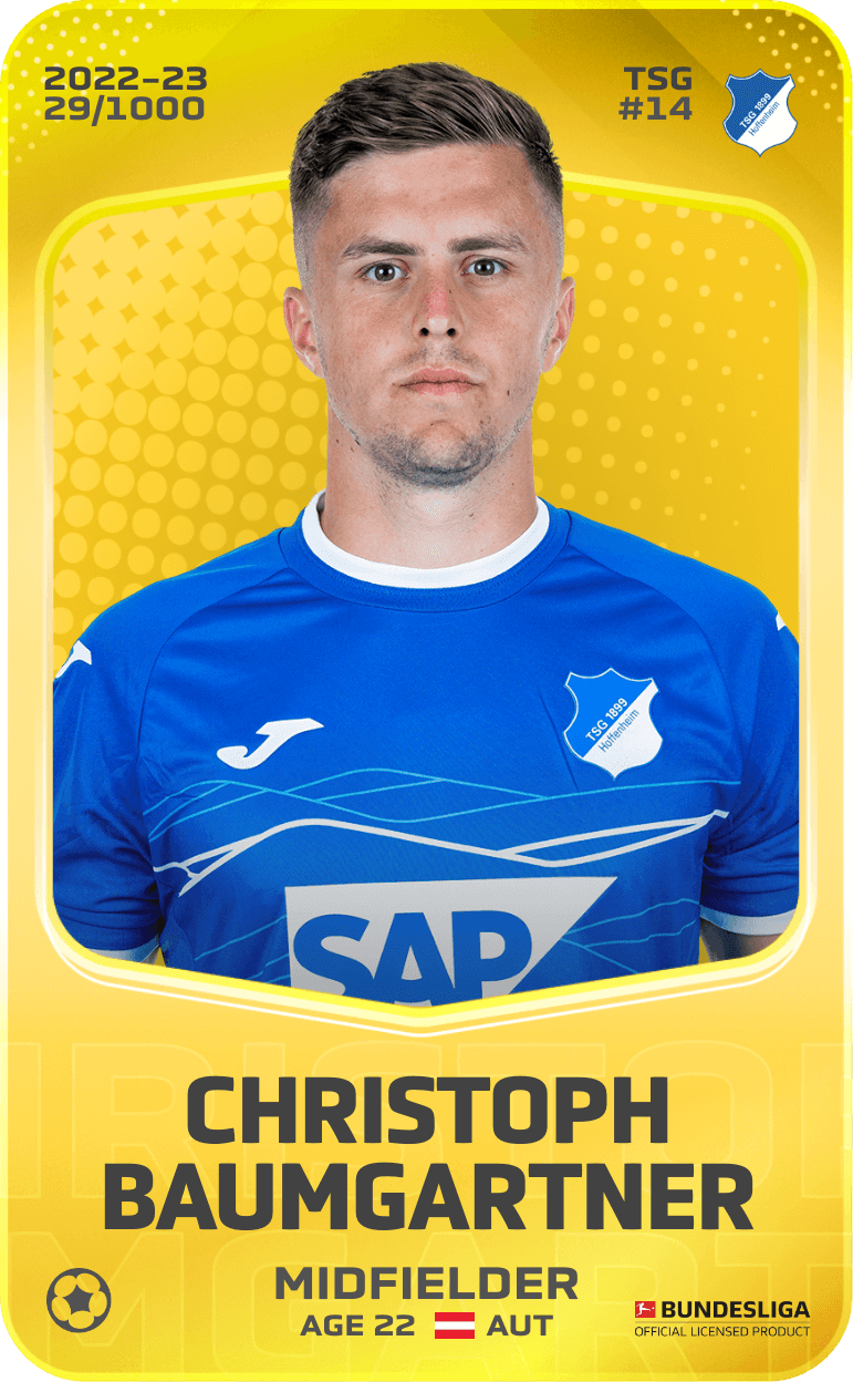 Christoph Baumgartner 2022-23 • Limited 29/1000