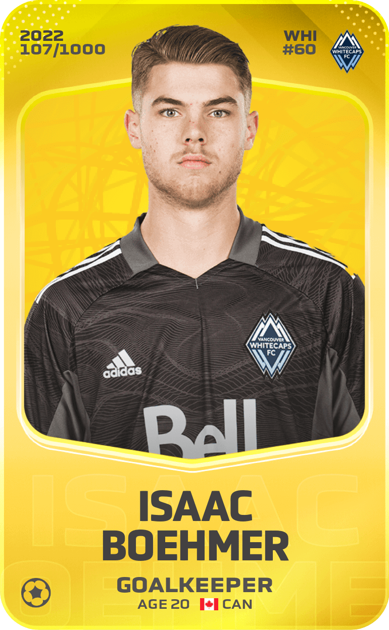Isaac Boehmer 2022-23 • Limited 107/1000