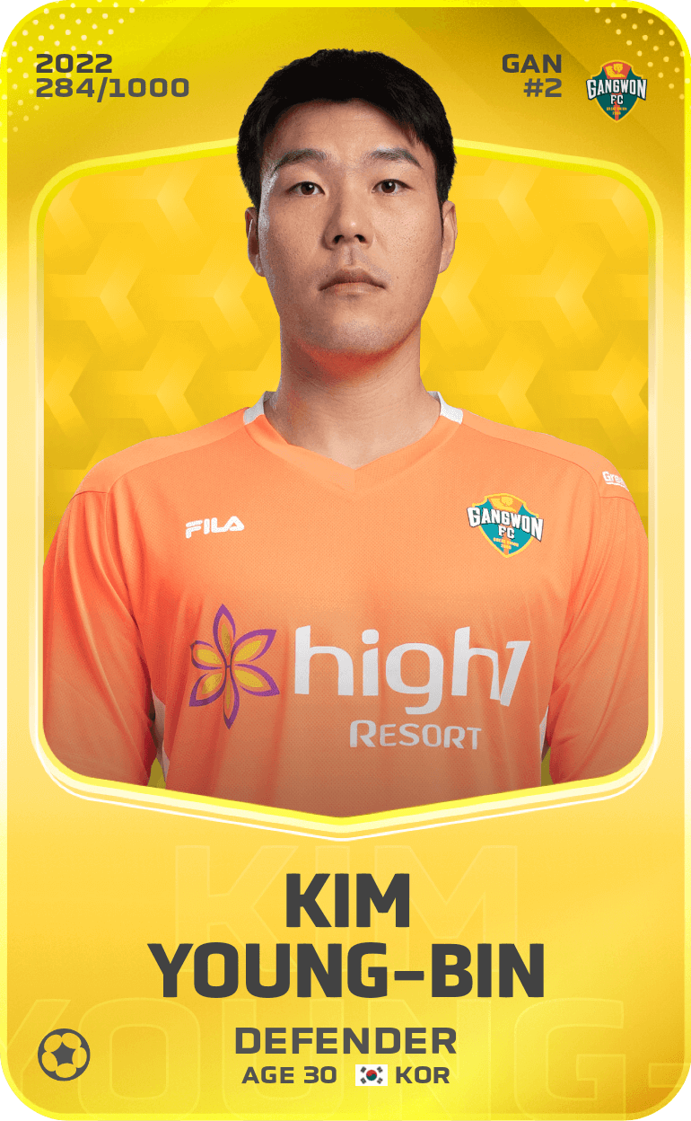 Kim Young-Bin 2022-23 • Limited 284/1000