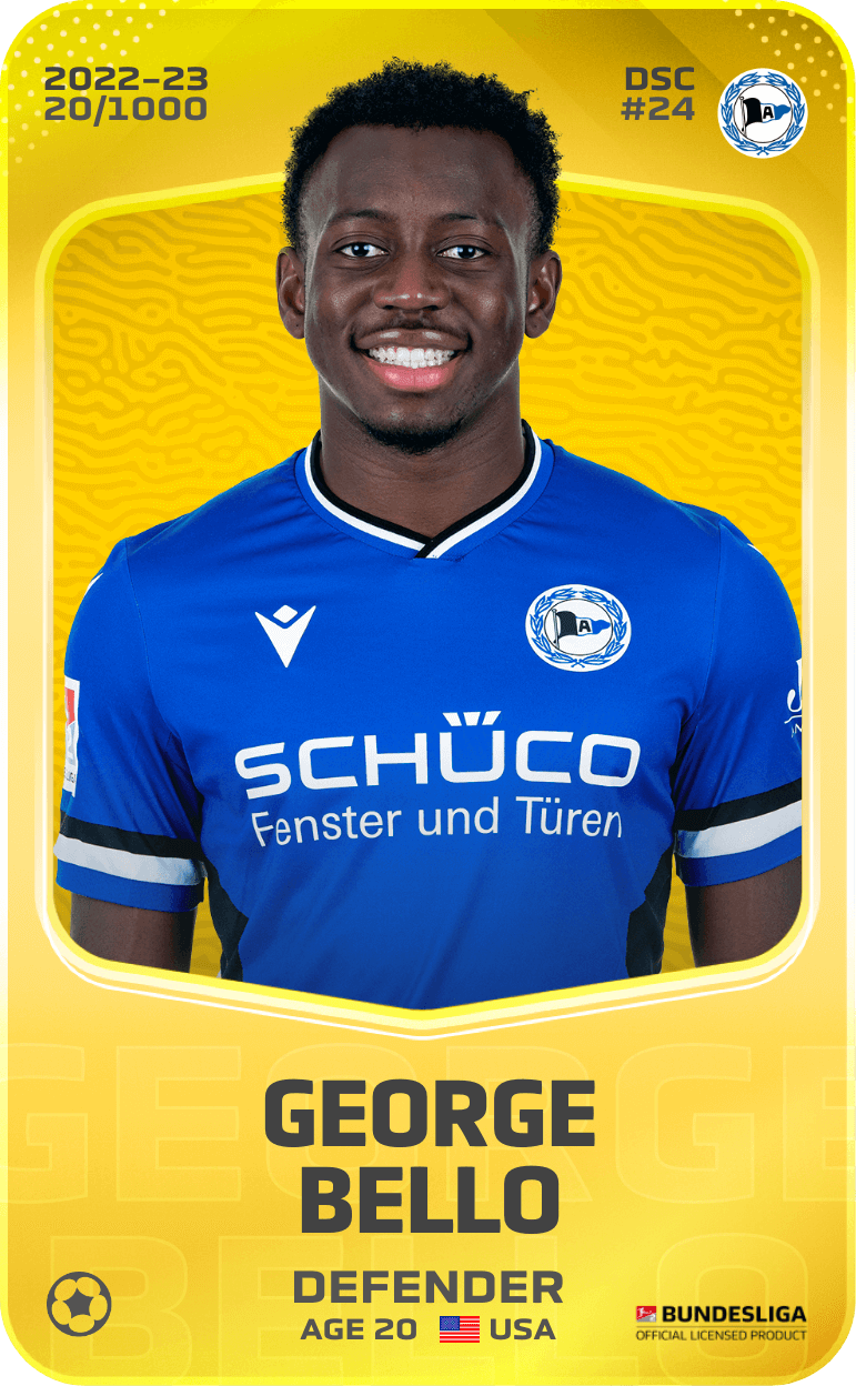 George Bello 2022-23 • Limited 20/1000