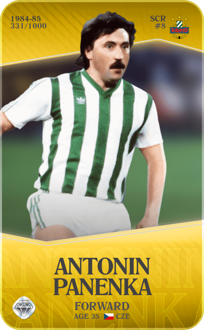 Antonin Panenka 1984-85 • Limited 331/1000