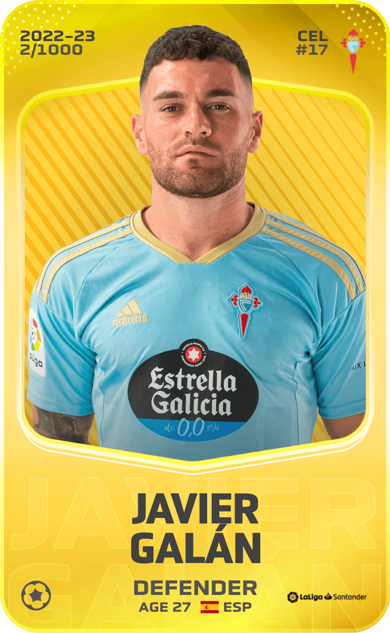 Javier Galán 2022-23 • Limited 2/1000