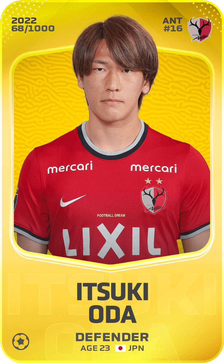 Itsuki Oda 2022-23 • Limited 68/1000