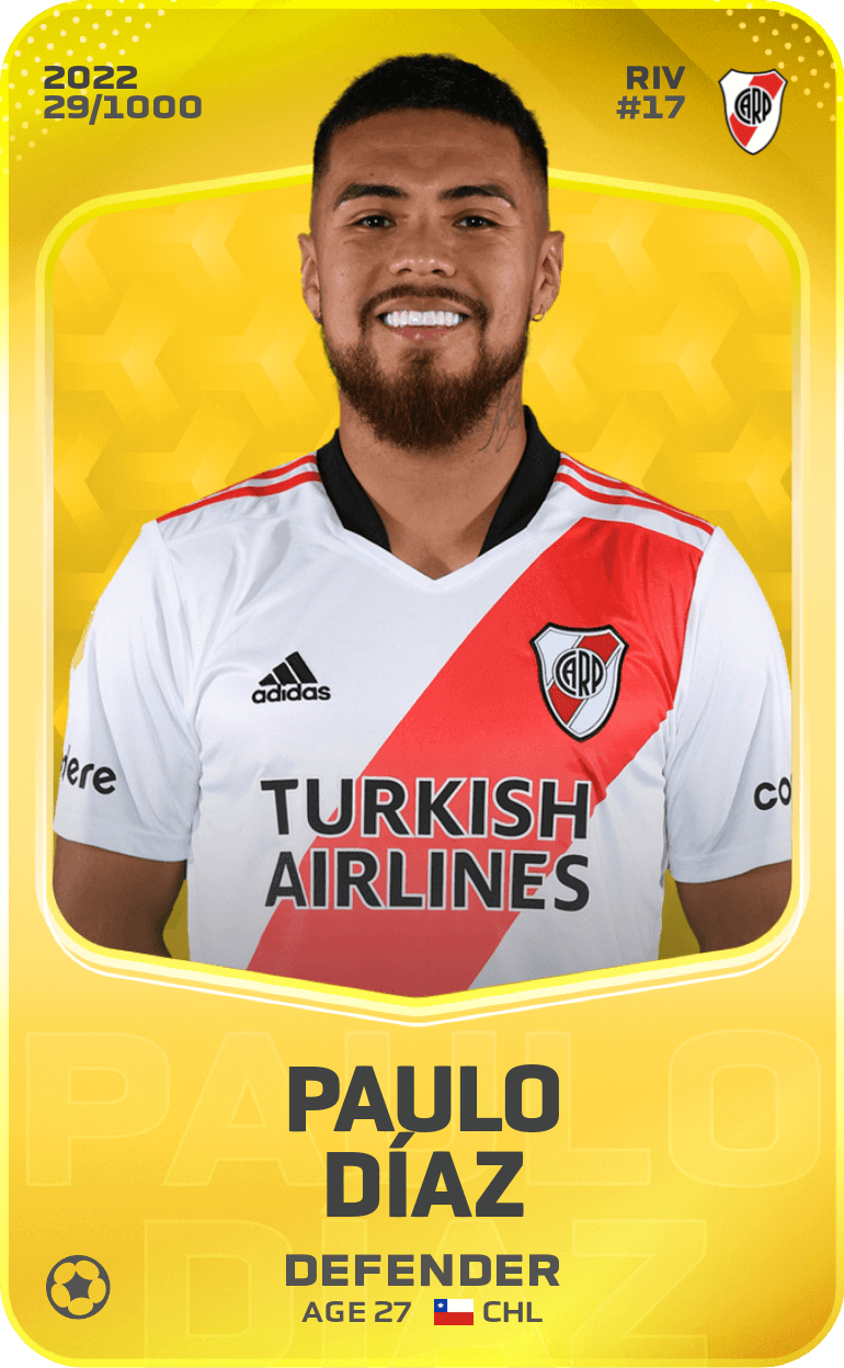 Paulo Díaz 2022-23 • Limited 29/1000