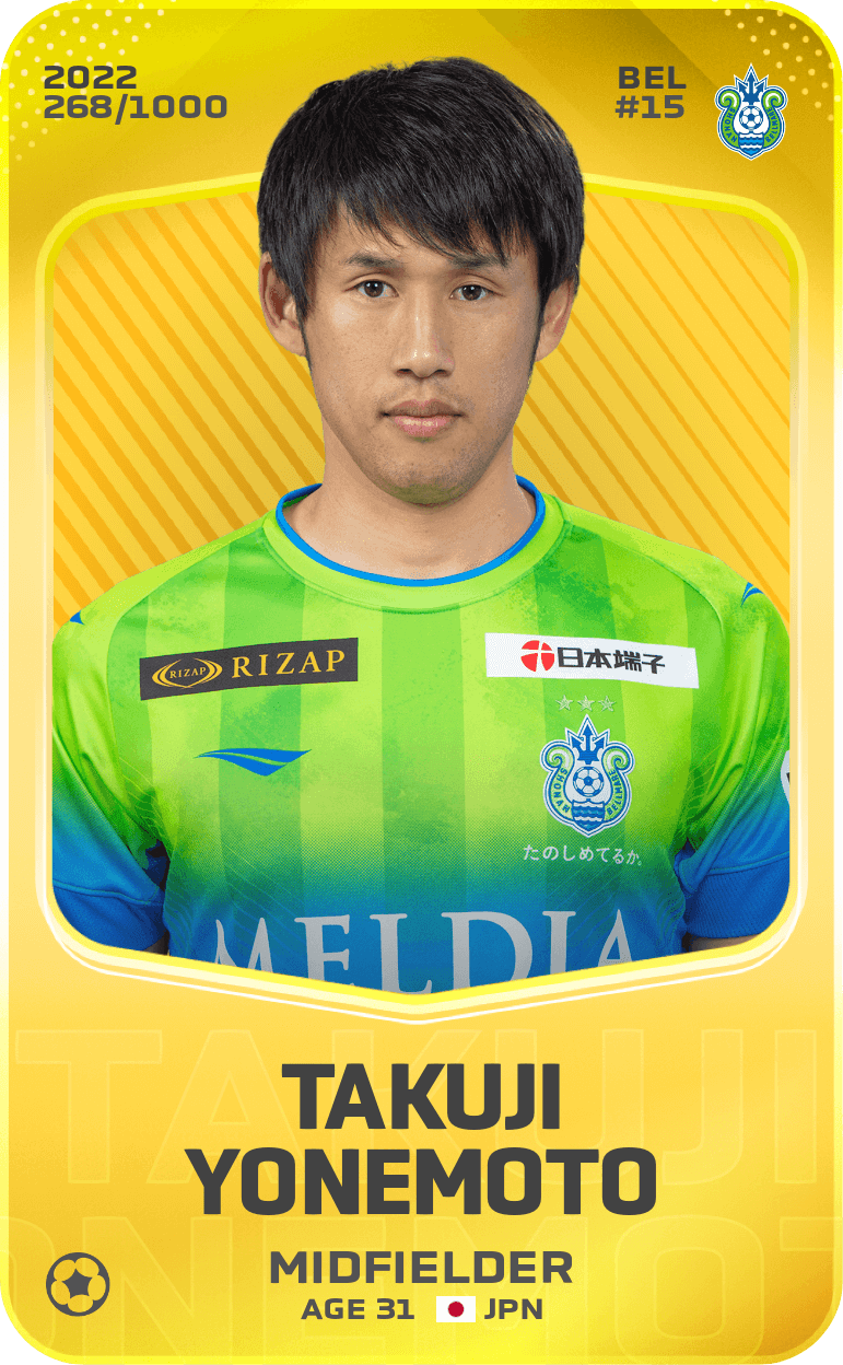 Takuji Yonemoto 2022-23 • Limited 268/1000
