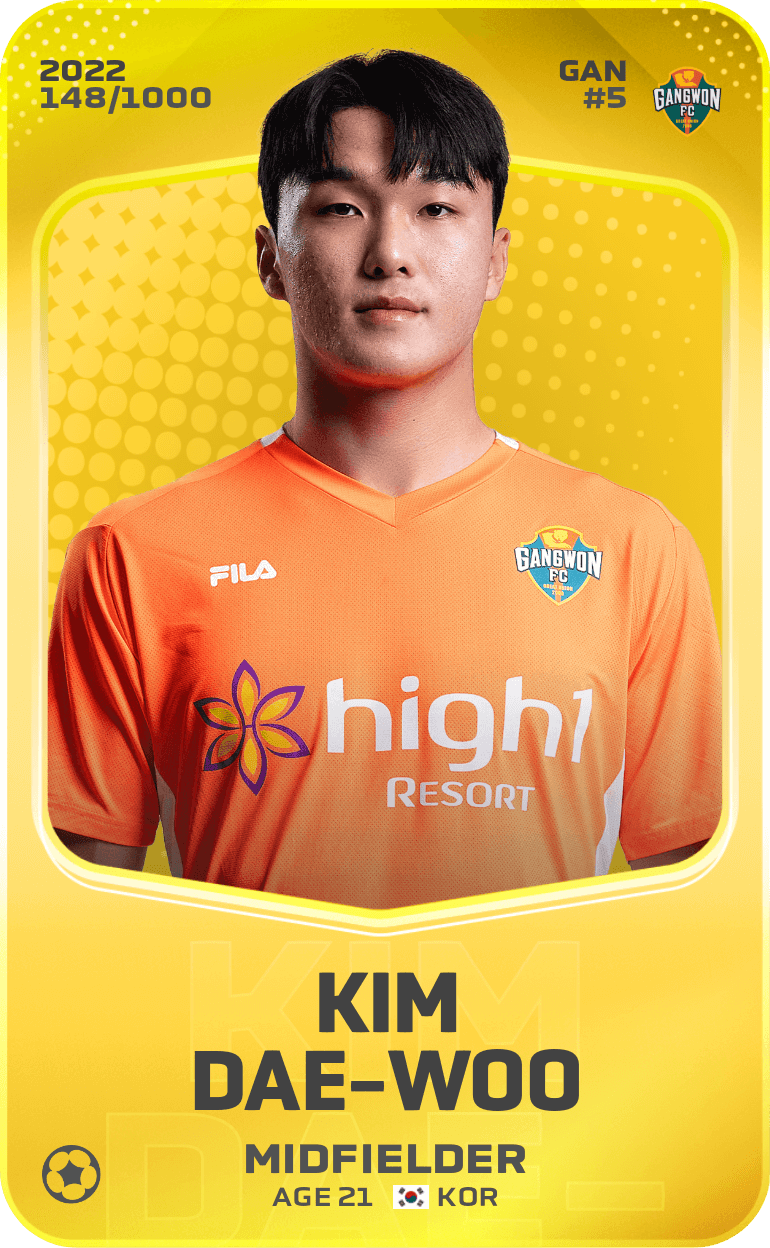Kim Dae-Woo 2022-23 • Limited 148/1000