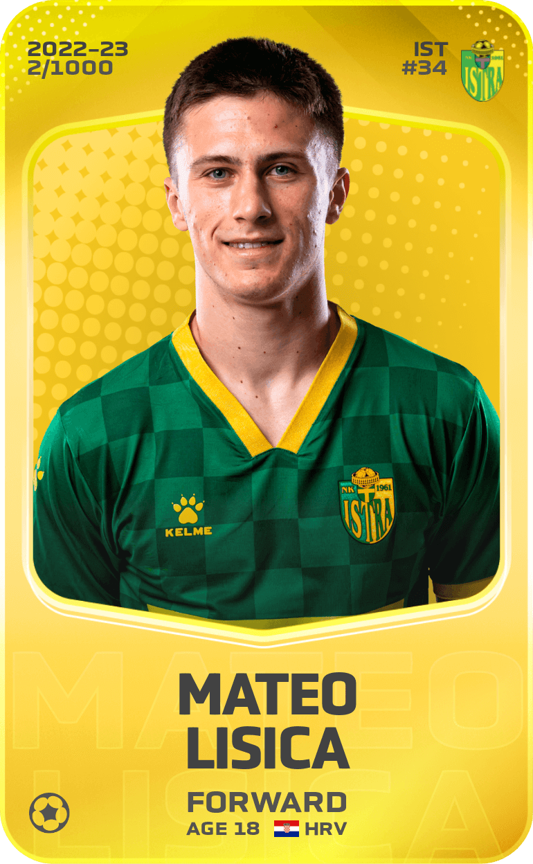 Mateo Lisica 2022-23 • Limited 2/1000