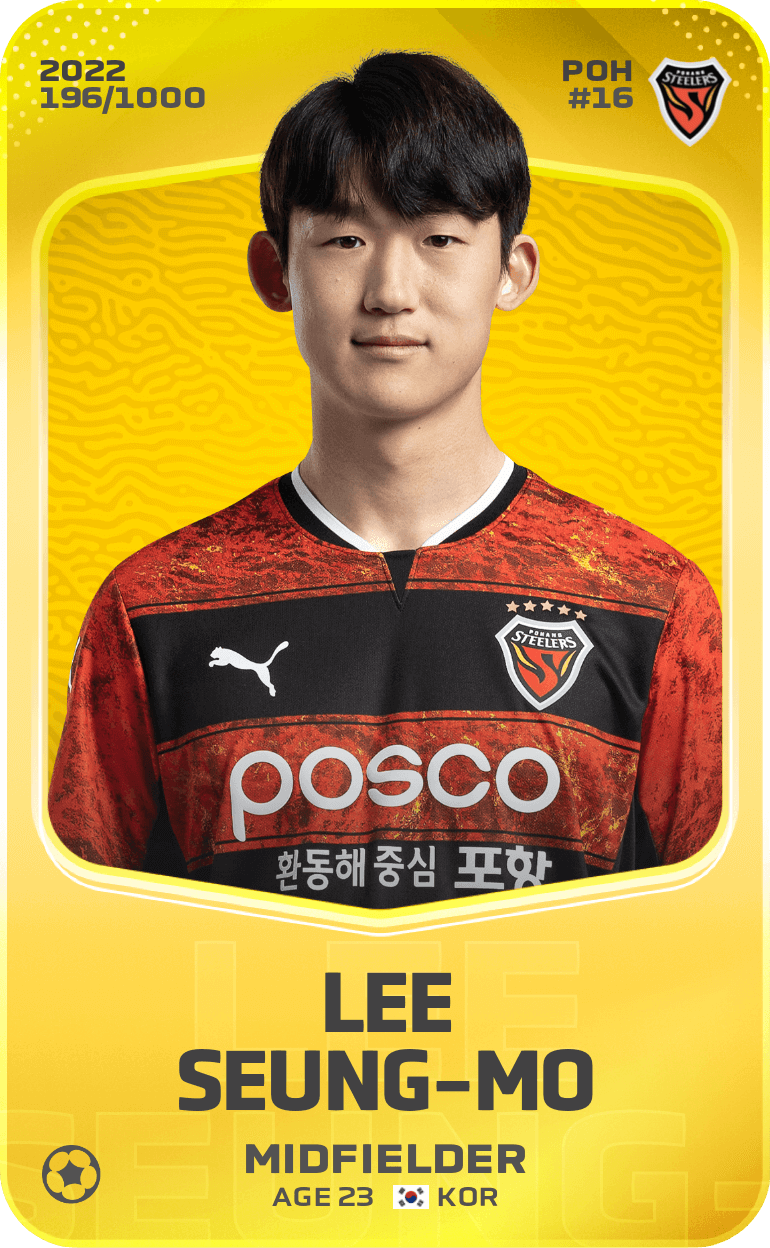 Lee Seung-Mo 2022-23 • Limited 196/1000