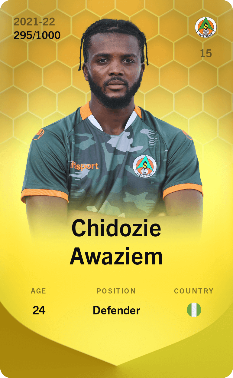 Chidozie Awaziem 2021-22 • Limited 295/1000