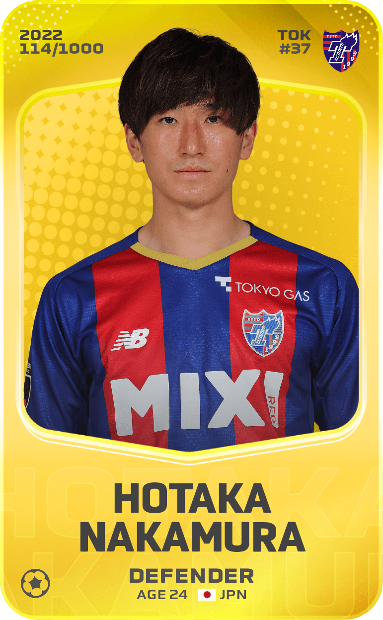 Hotaka Nakamura 2022-23 • Limited 114/1000