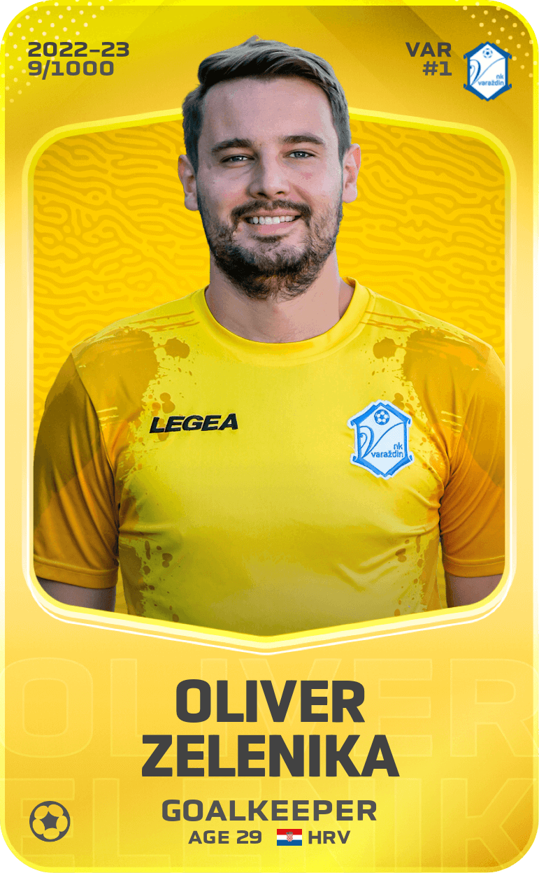Oliver Zelenika 2022-23 • Limited 9/1000