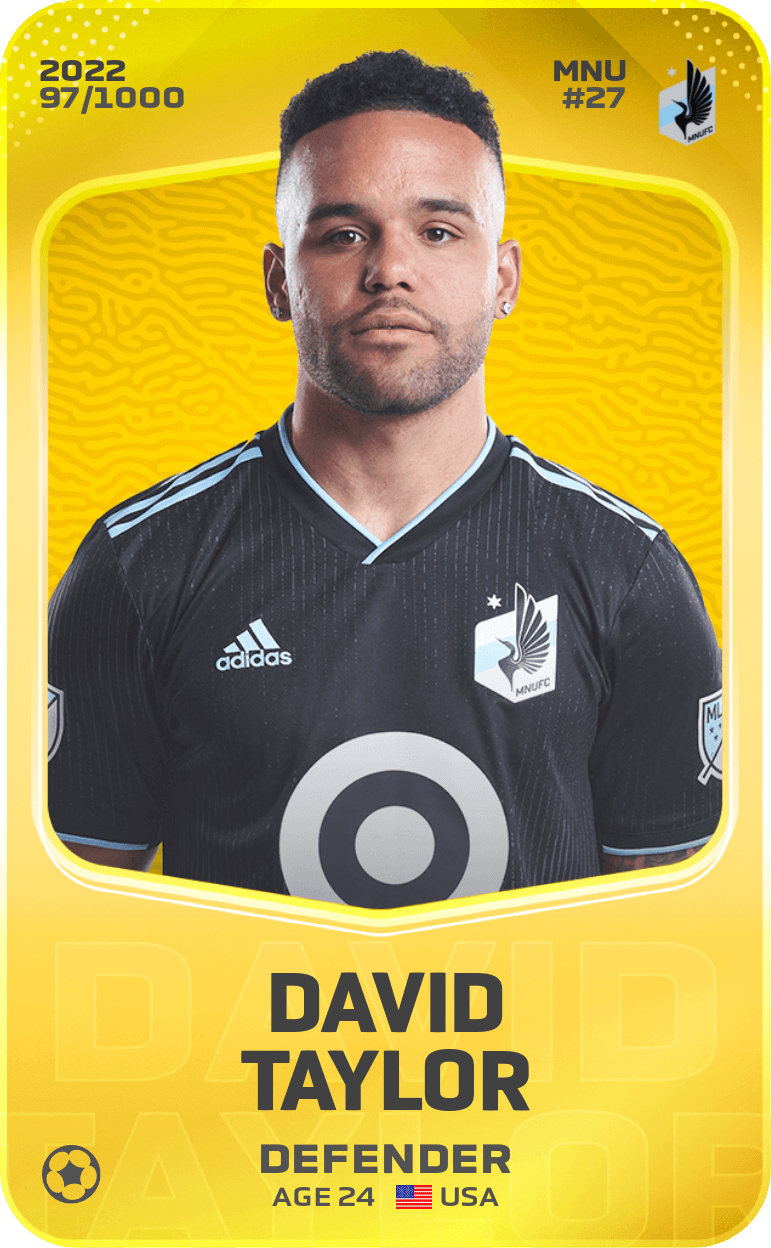 David Taylor 2022-23 • Limited 97/1000