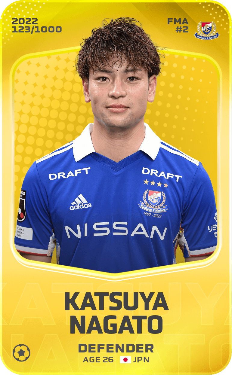 Katsuya Nagato 2022-23 • Limited 123/1000