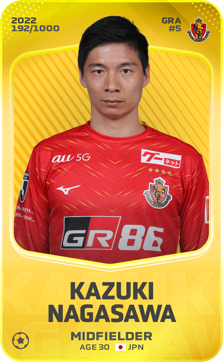 Kazuki Nagasawa 2022-23 • Limited 192/1000