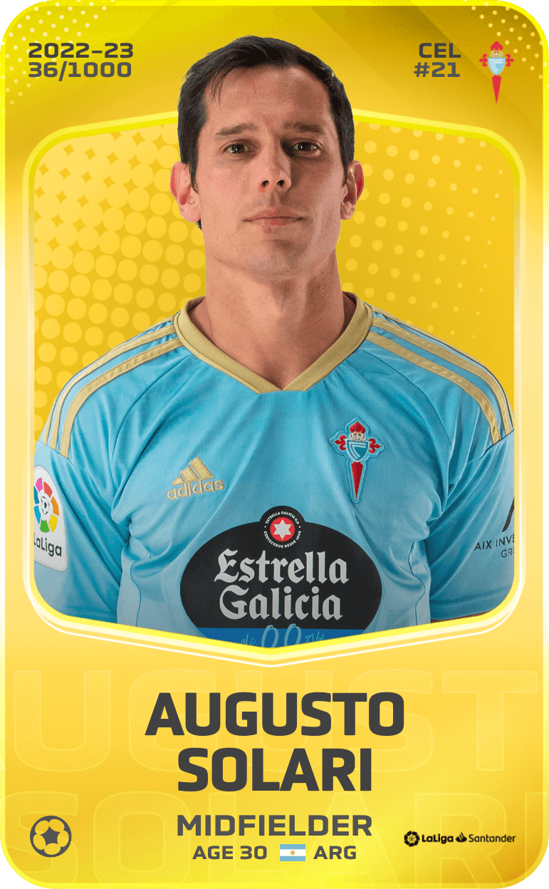 Augusto Solari 2022-23 • Limited 36/1000