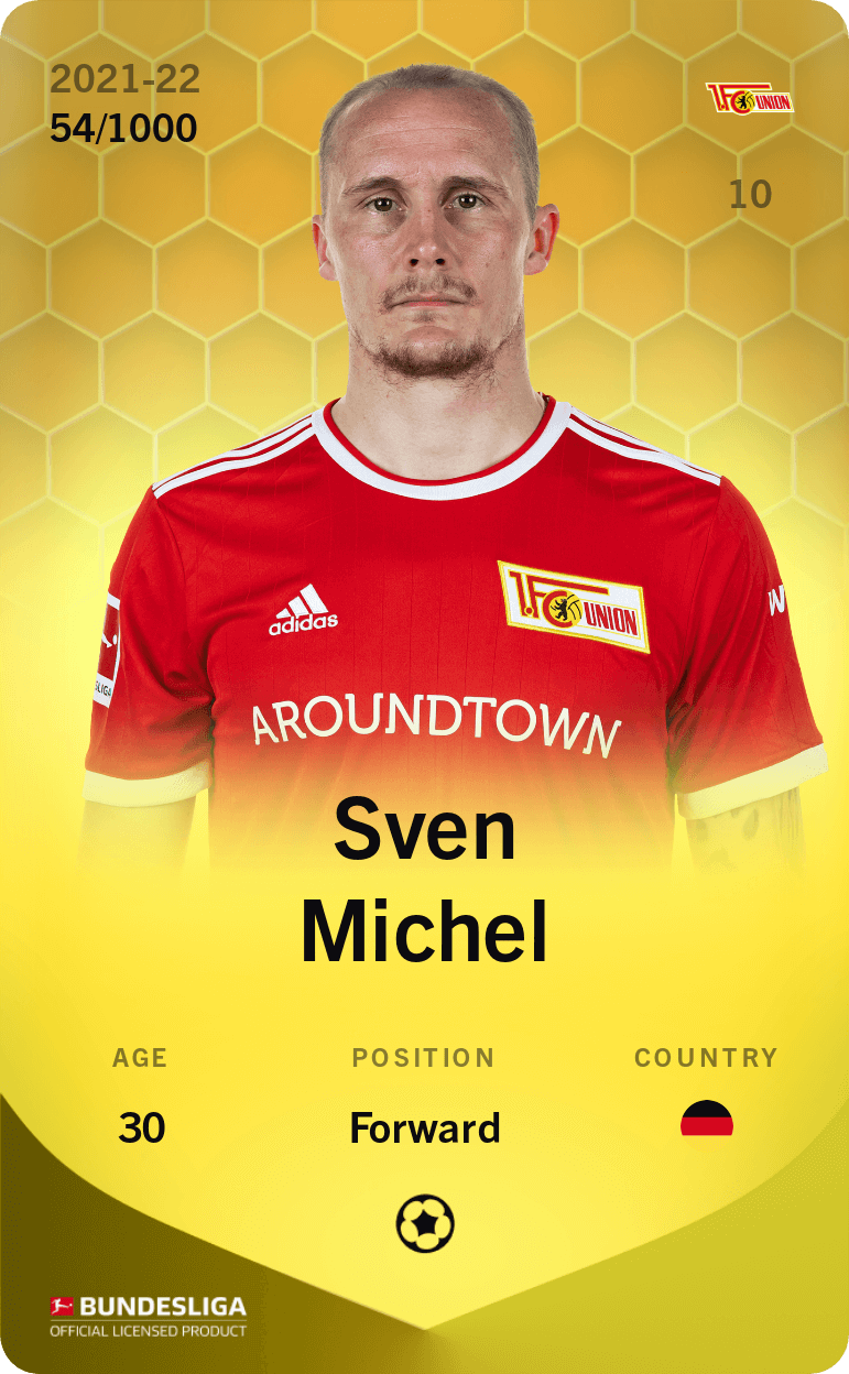 Sven Michel 2021-22 • Limited 54/1000