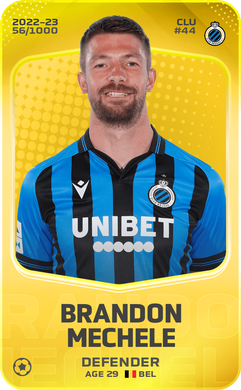 Brandon Mechele 2022-23 • Limited 56/1000