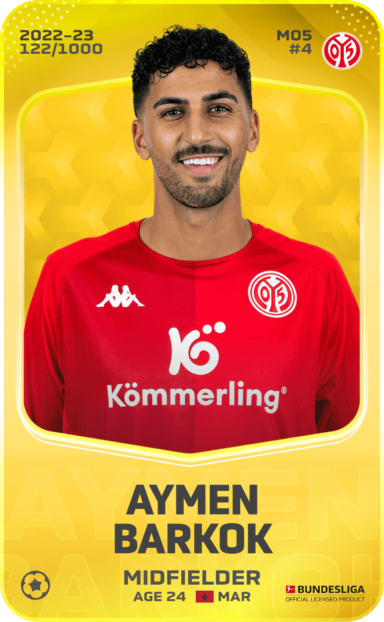 Aymen Barkok 2022-23 • Limited 122/1000