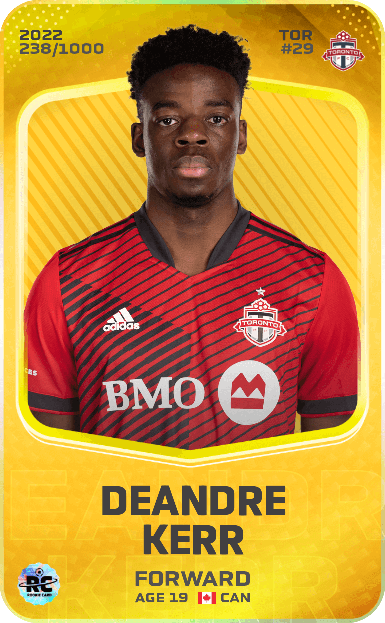 Deandre Kerr 2022-23 • Limited 238/1000