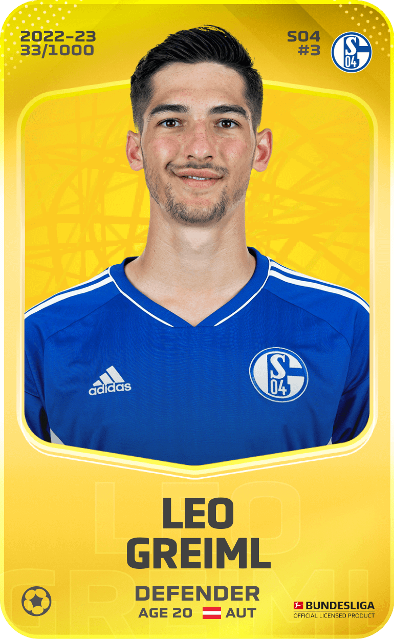 Leo Greiml 2022-23 • Limited 33/1000