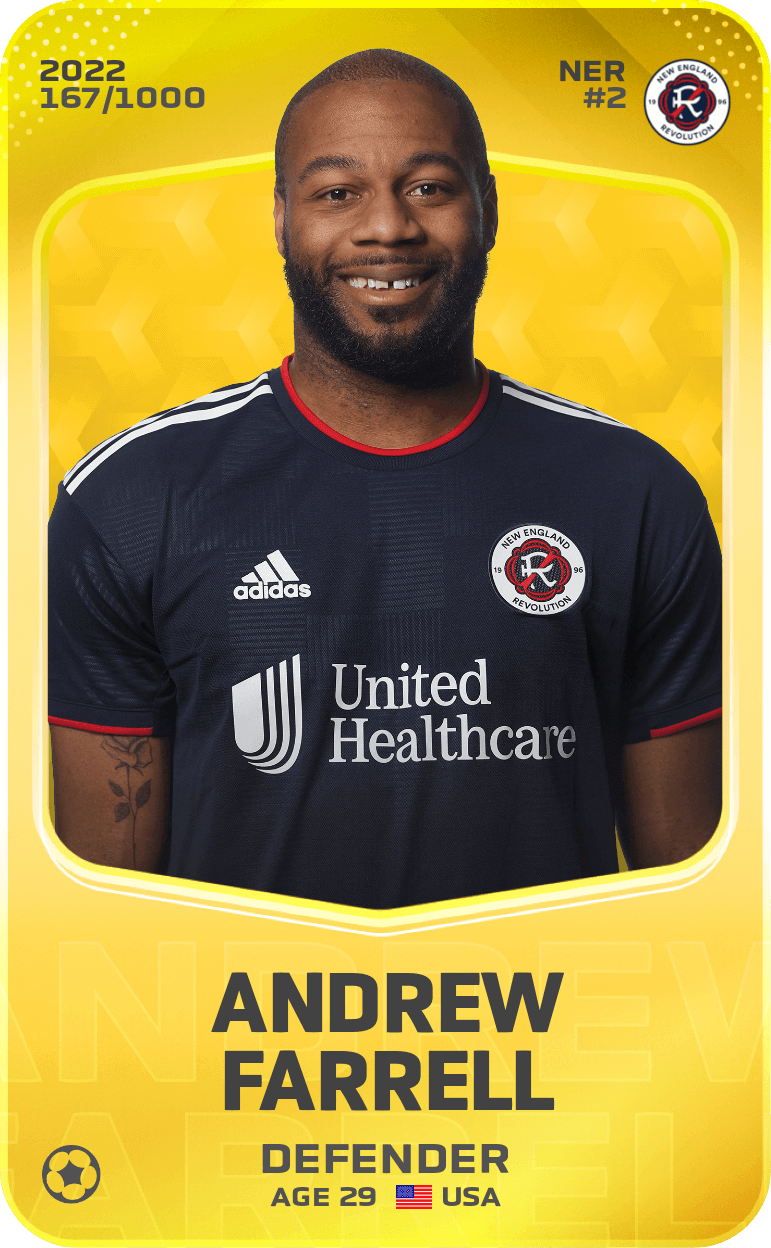 Andrew Farrell 2022-23 • Limited 167/1000