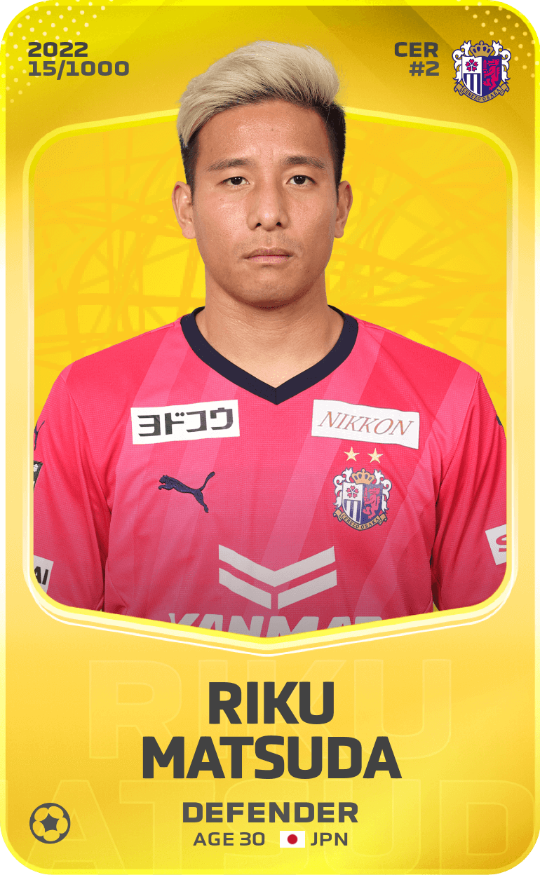 Riku Matsuda 2022-23 • Limited 15/1000
