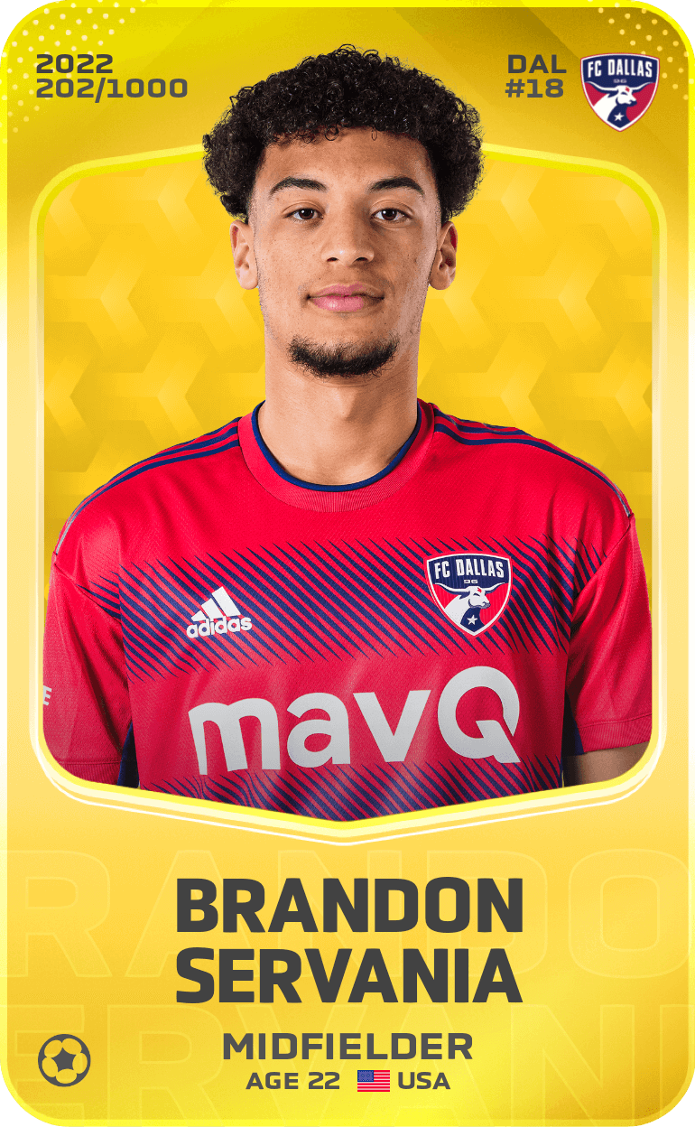 Brandon Servania 2022-23 • Limited 202/1000
