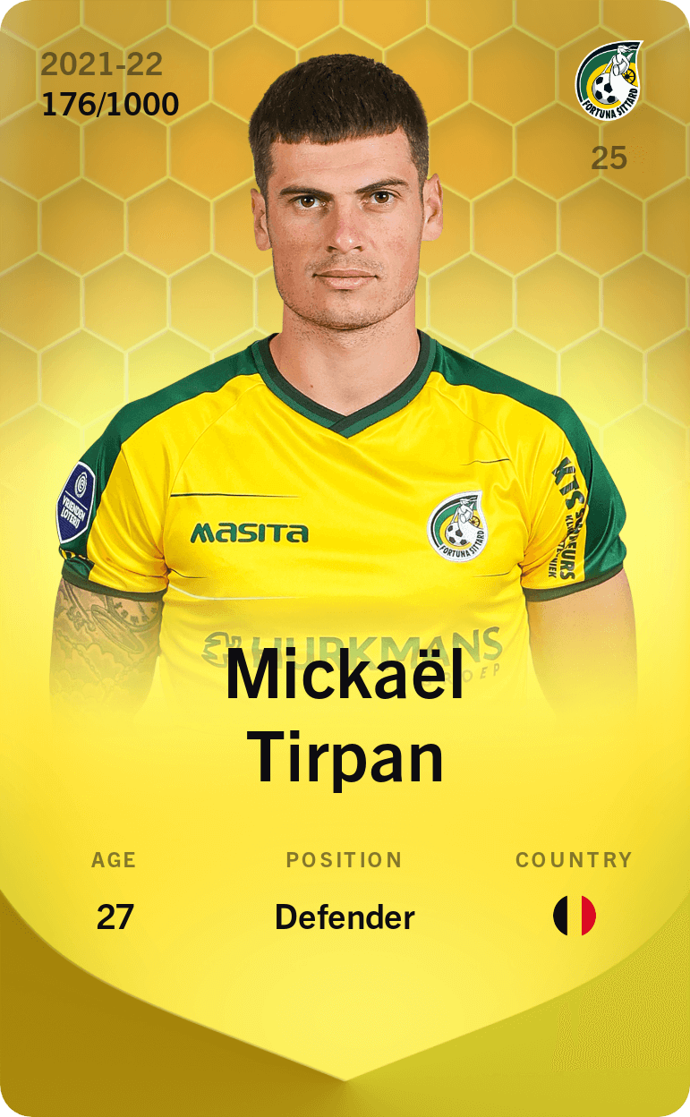 Mickaël Tirpan 2021-22 • Limited 176/1000